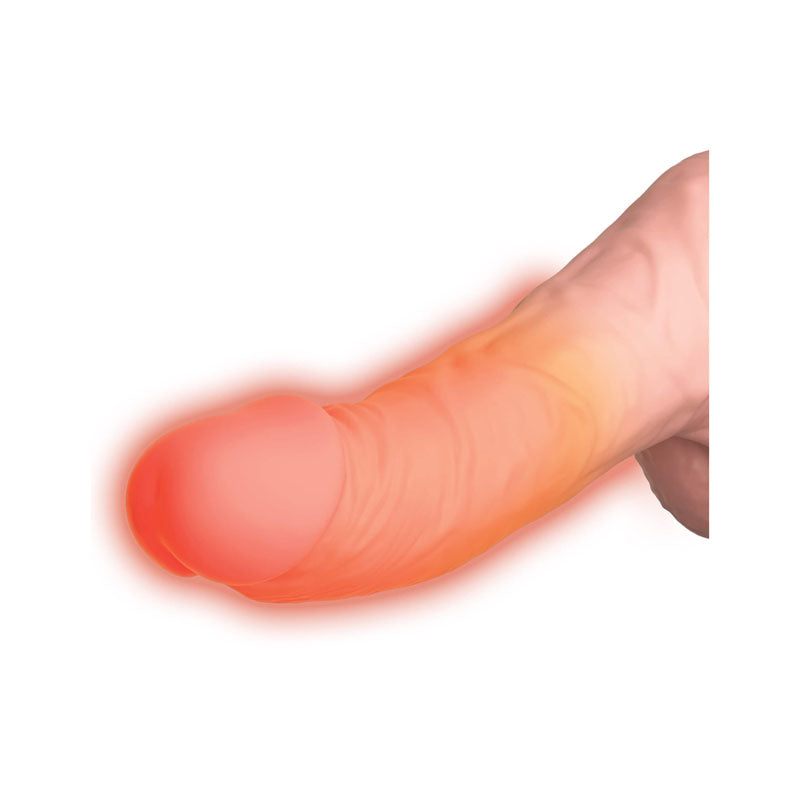 King Cock Plus Thrusting Cock with Balls 6.5 Inch – Warming, Vibrating, Piston-Powered Dildo > Dildos > Thrusting Dildos - Tophatter Daily Deals