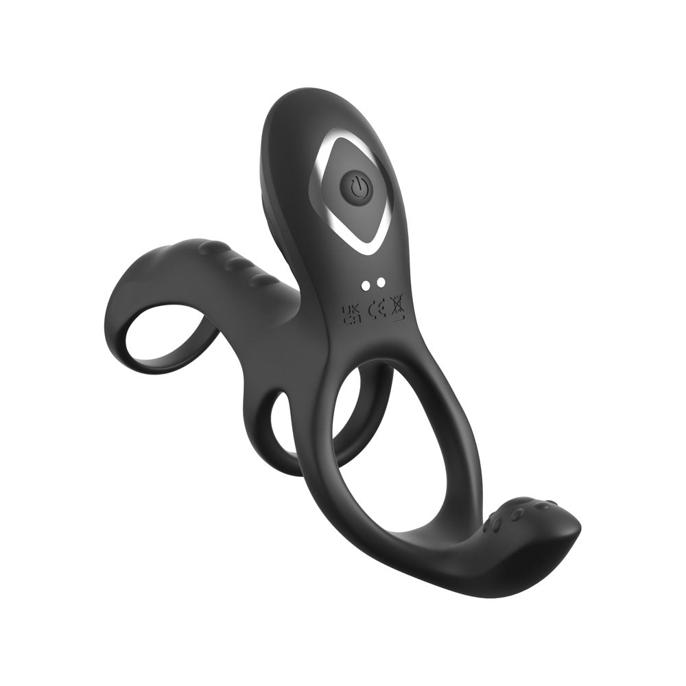 Fantasy C-Ringz Ultimate Couples Cage – USB Rechargeable Triple Motor Vibrating Cock Ring Cage > Cock Ring > Vibrating - Tophatter Daily Deals
