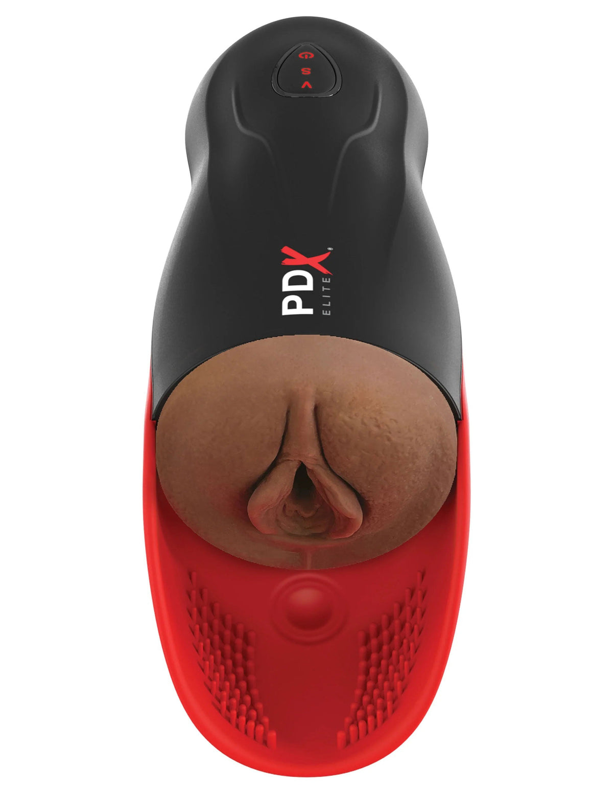 PDX Elite Male Masturbation Stroker With Pulsation Brown > Sex Toys For Men > Masturbators > Vibrating - Tophatter Daily Deals