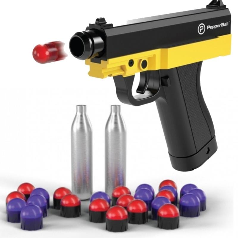 PepperBall® TCP Defense Launcher Pepper Spray Pellet Gun Pepper Spray - Tophatter Daily Deals