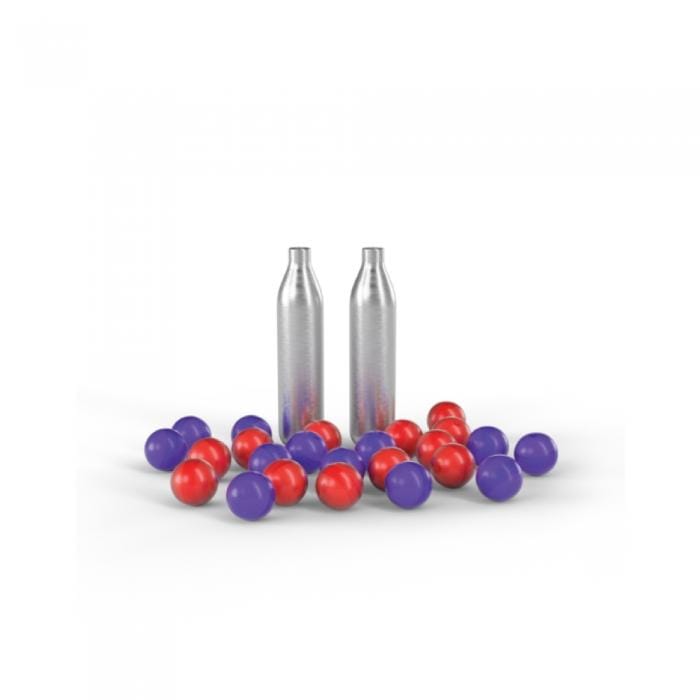 PepperBall® TCP Defense Launcher SD Pepper Pellet + CO2 Cartridges Refill Kit Pepper Spray - Tophatter Daily Deals