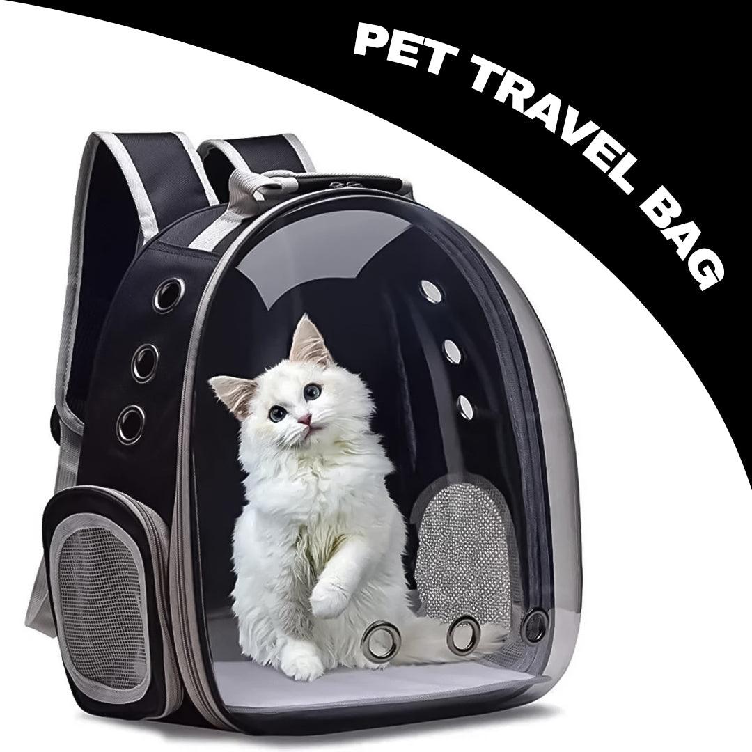 Cat Travel Backpack - Astronaut Window Dog Cat Pet Travel Bag Carrier Breathable Transparent Backpack Pet Products - Tophatter Daily Deals
