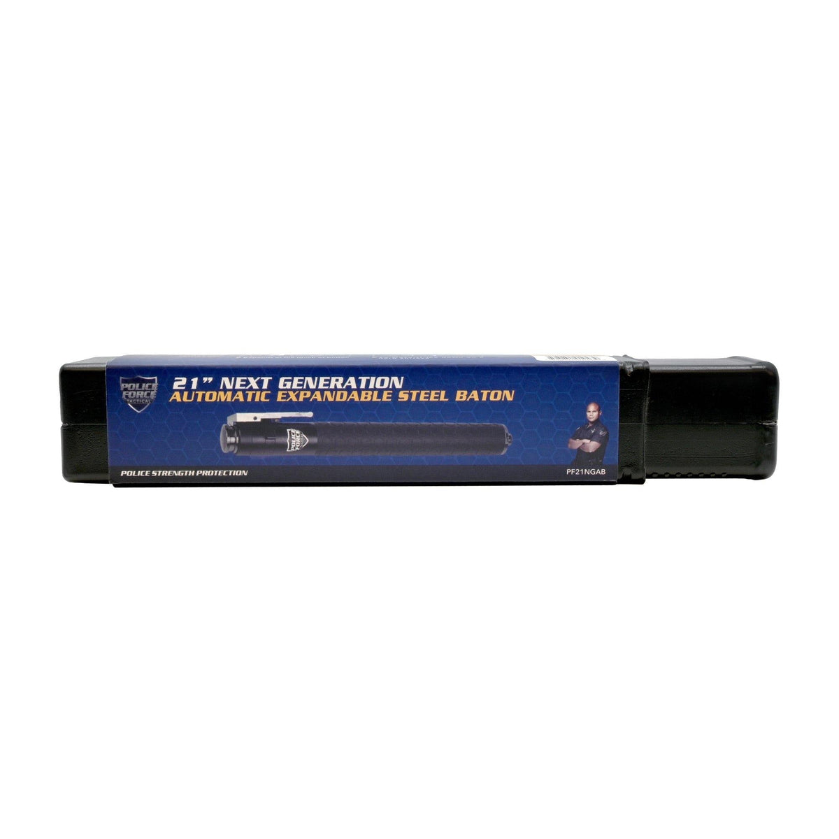 Next Generation 21" Automatic Expandable Steel Baton Baton - Tophatter Daily Deals
