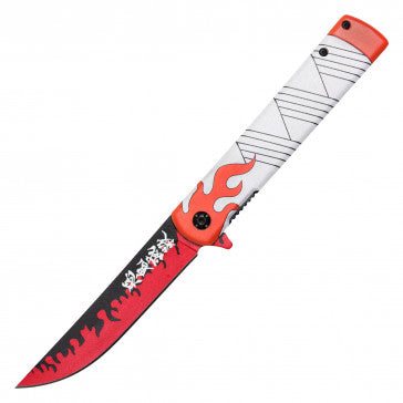 8" Replica Anime Pocket Knife (RENGOKU KYOJURO) - Tophatter Daily Deals