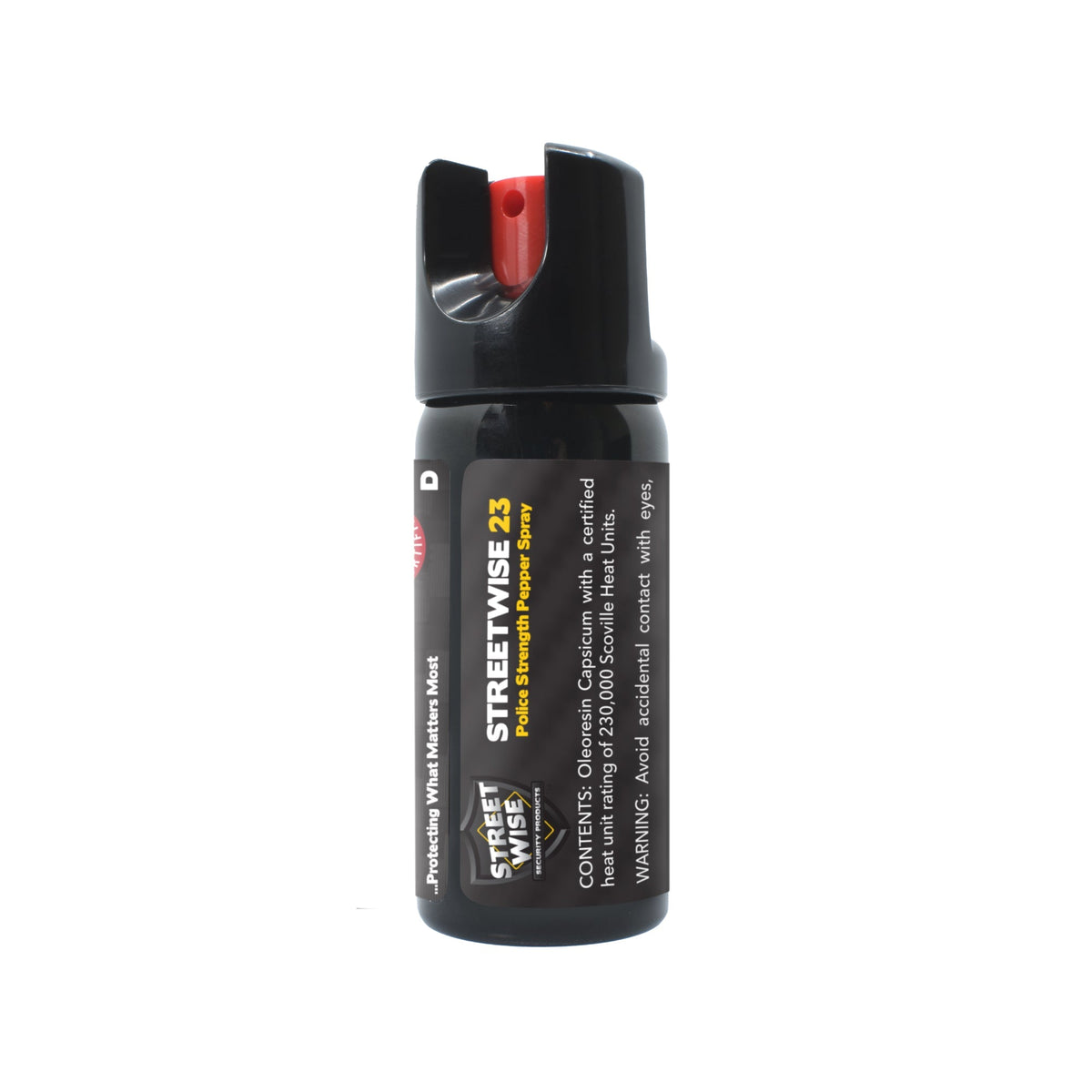 Police Force 23 Stream Pepper Spray 2 oz Twist Lock Pepper Spray - Tophatter Daily Deals