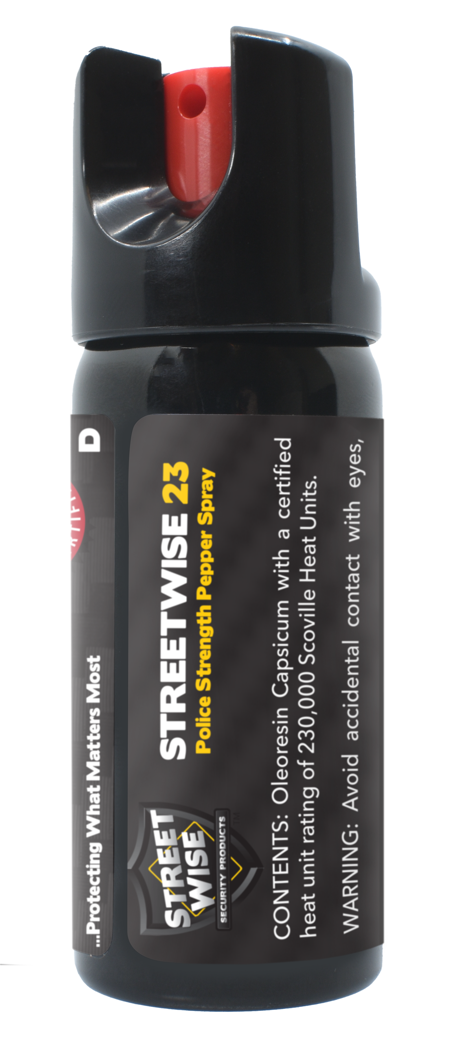 Police Force 23 Stream Pepper Spray 2 oz Twist Lock Pepper Spray - Tophatter Daily Deals