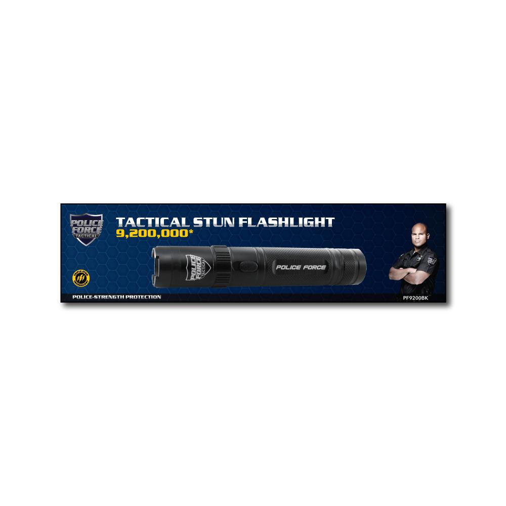 Tactical 9,200,000* Stun Flashlight Stun Flashlight - Tophatter Daily Deals