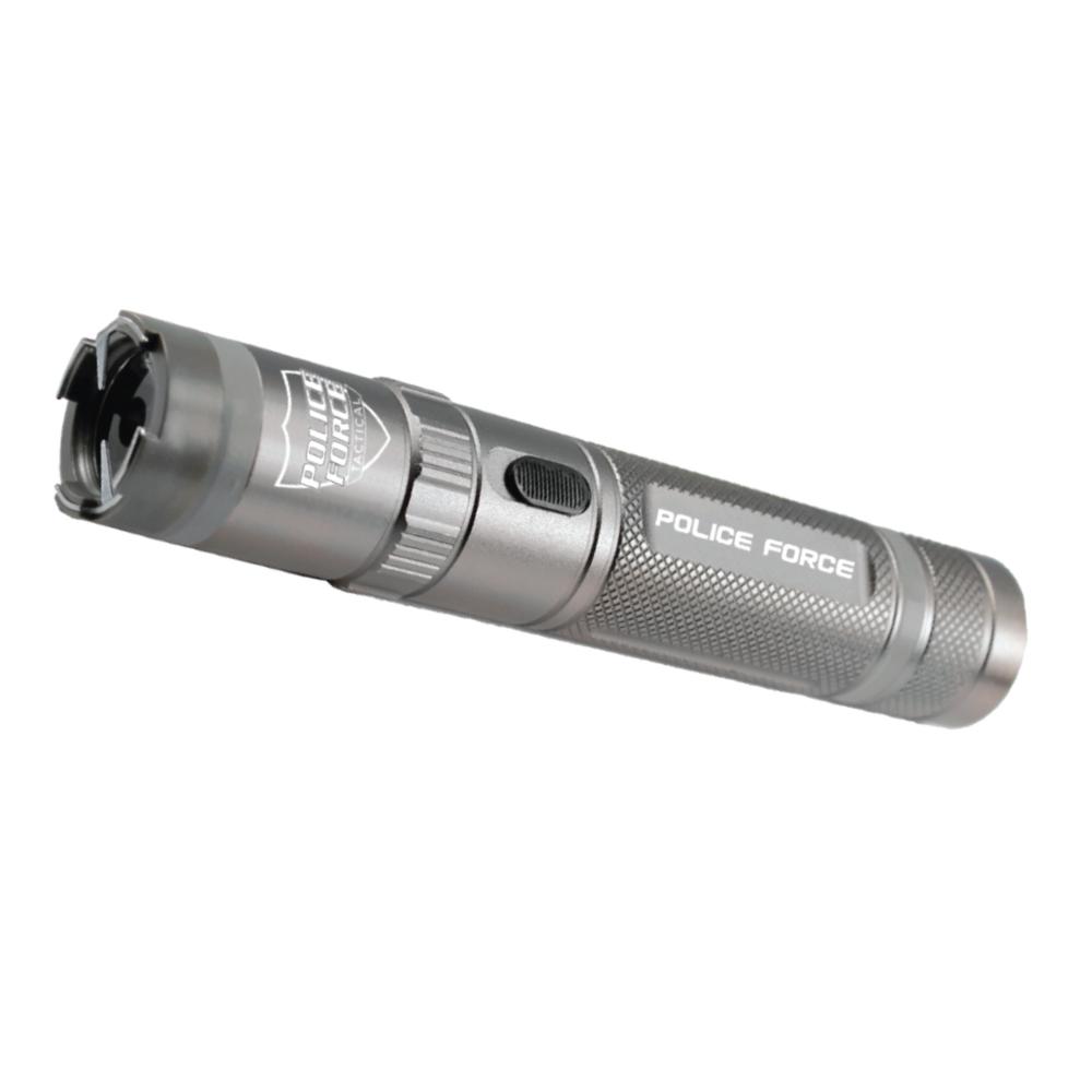 Tactical 9,200,000* Stun Flashlight Gun Metal Stun Flashlight - Tophatter Daily Deals