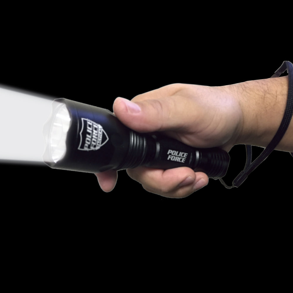 Tactical L2 LED Flashlight w/ Holster Flashlight - Tophatter Daily Deals