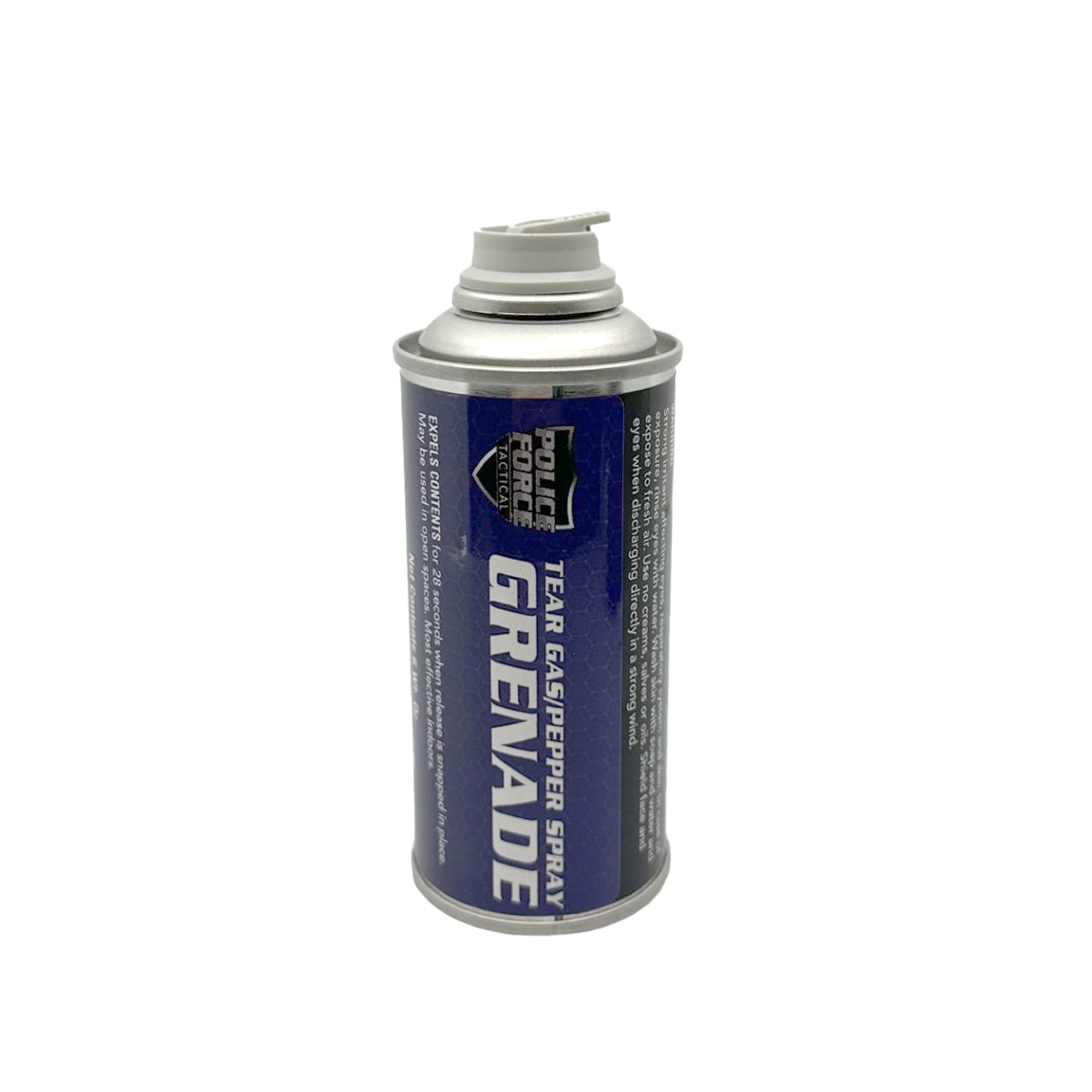 Police Force Tear Gas Pepper Spray Grenade 6 oz - Tophatter Daily Deals