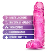 B Yours Plus Big N Bulky 10.5 Inch Dildo > Dildos > Large Dildos - Tophatter Daily Deals
