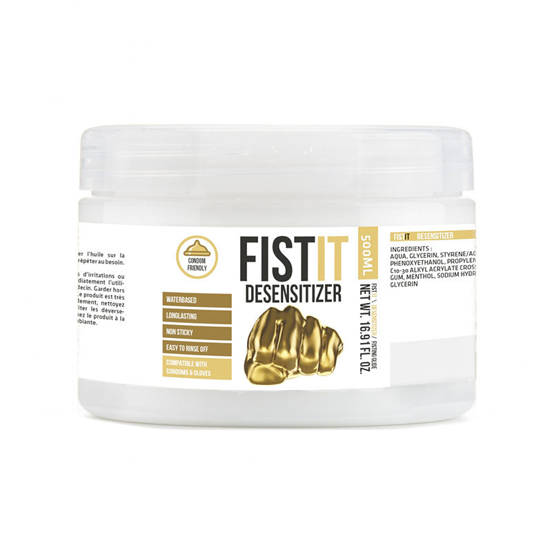 Pharmquests Fist-It Numbing – Water-Based Numbing Lubricant 500 ml Tub > Lube > Fisting - Tophatter Daily Deals