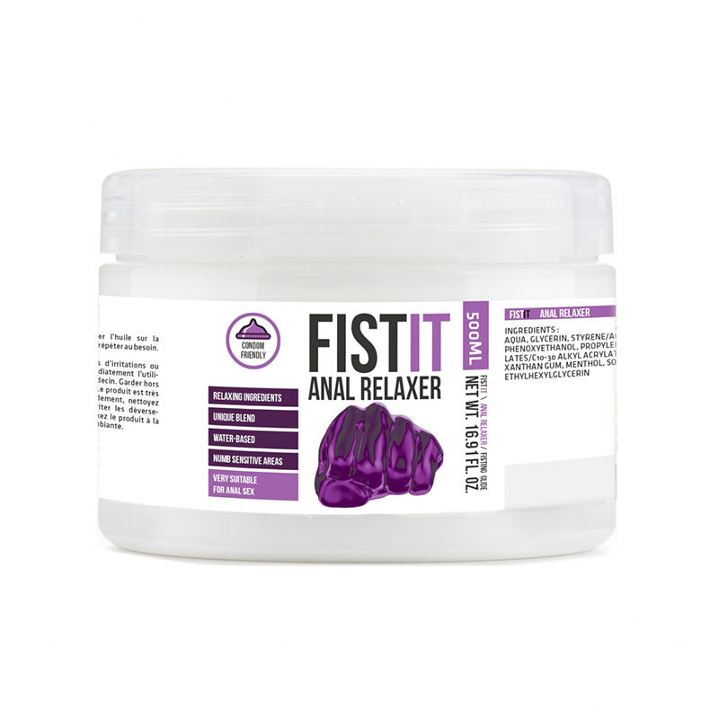 Pharmquests Fist-It – Water-Based Relaxing Anal Lubricant 500 ml Tub > Lube > Fisting - Tophatter Daily Deals