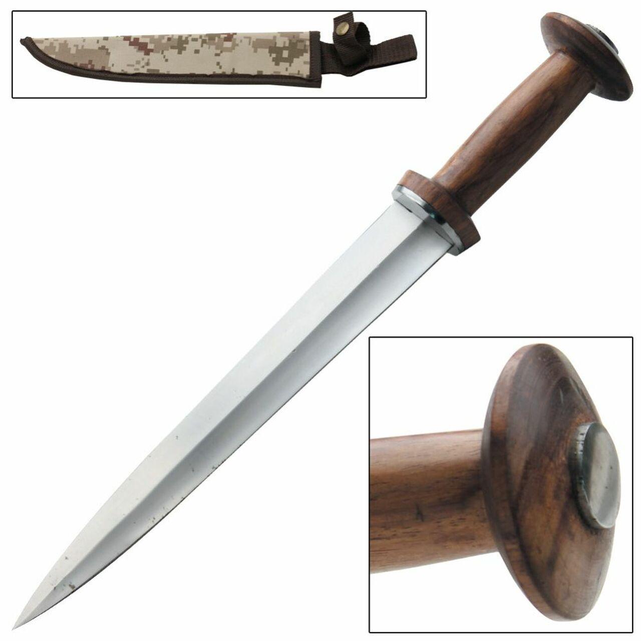 Sinharaja Forest Outdoor Hunting Hand Forged Dagger knives - Tophatter Daily Deals