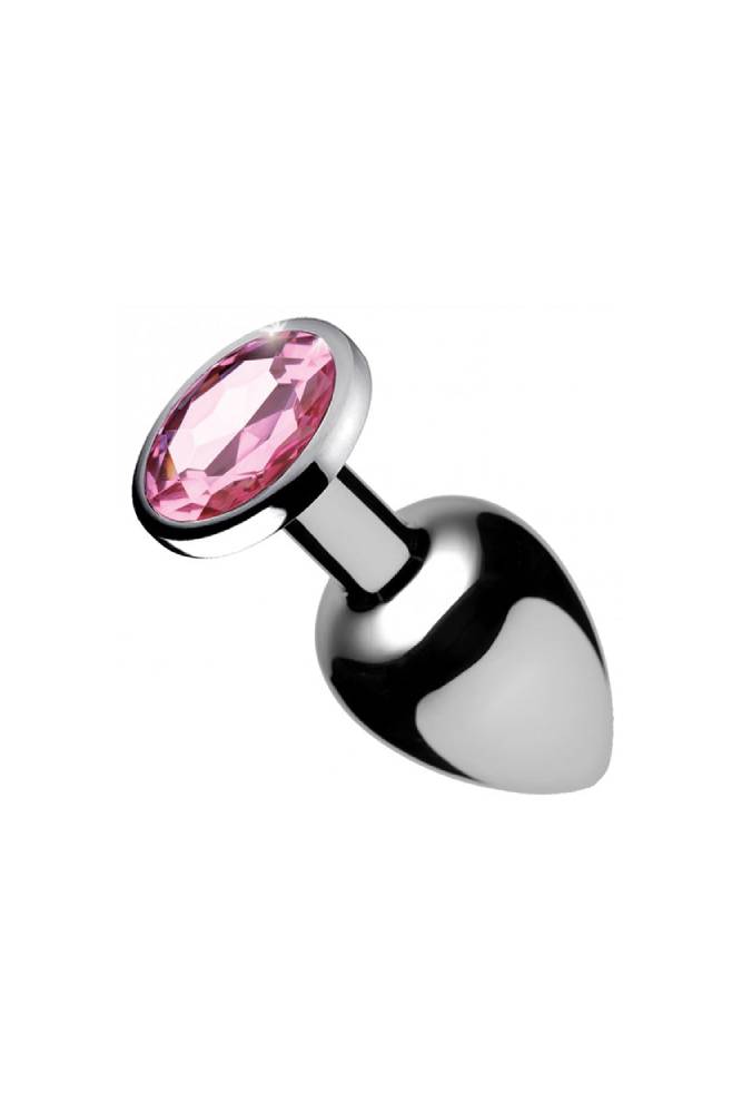 XR Brands - Booty Sparks - Pink Gem Anal Plug - Large Sex Toy - Tophatter Daily Deals