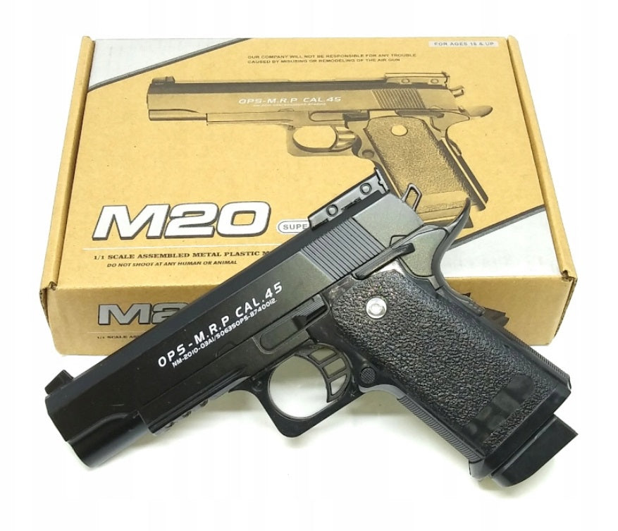M20 6MM AIRSOFT PISTOL - Tophatter's Army Deals PISTOLS - Tophatter Daily Deals