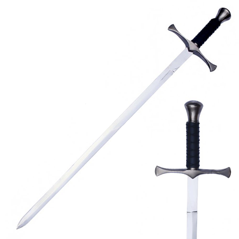 Medieval Crusader Fantasy Arya Sword - Tophatter's Guns'N'Weapons Store - FREE SHIPPING Collectible Weapons - Tophatter Daily Deals