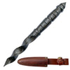 Hand Made Damascus Steel Kris Twisted Blade Dagger Knife - Tophatter's Army Products & Self Defense Collectible Weapons - Tophatter Daily Deals