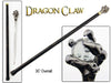 Dragon's Grasping Claw Walking Cane Sword with Acrylic Ball - TOPHATTER'S ARMORY DEALS Collectible Weapons - Tophatter Daily Deals