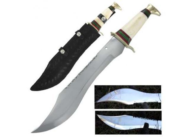 Crocodile Hunter Stag Horn Big Bowie Knife knives - Tophatter Daily Deals