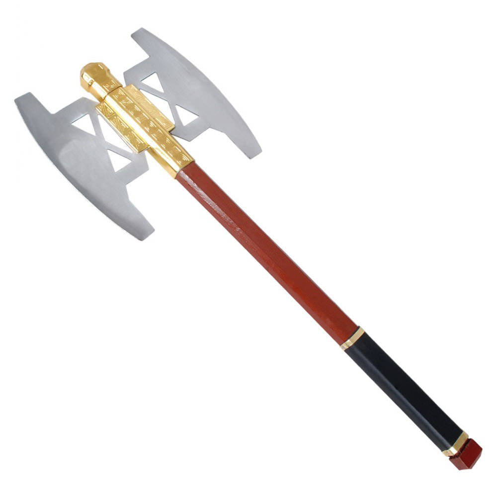 Fantasy Medieval Battle Axe Golden - Tophatter's Inc. Weapons Store Online Collectible Weapons - Tophatter Daily Deals