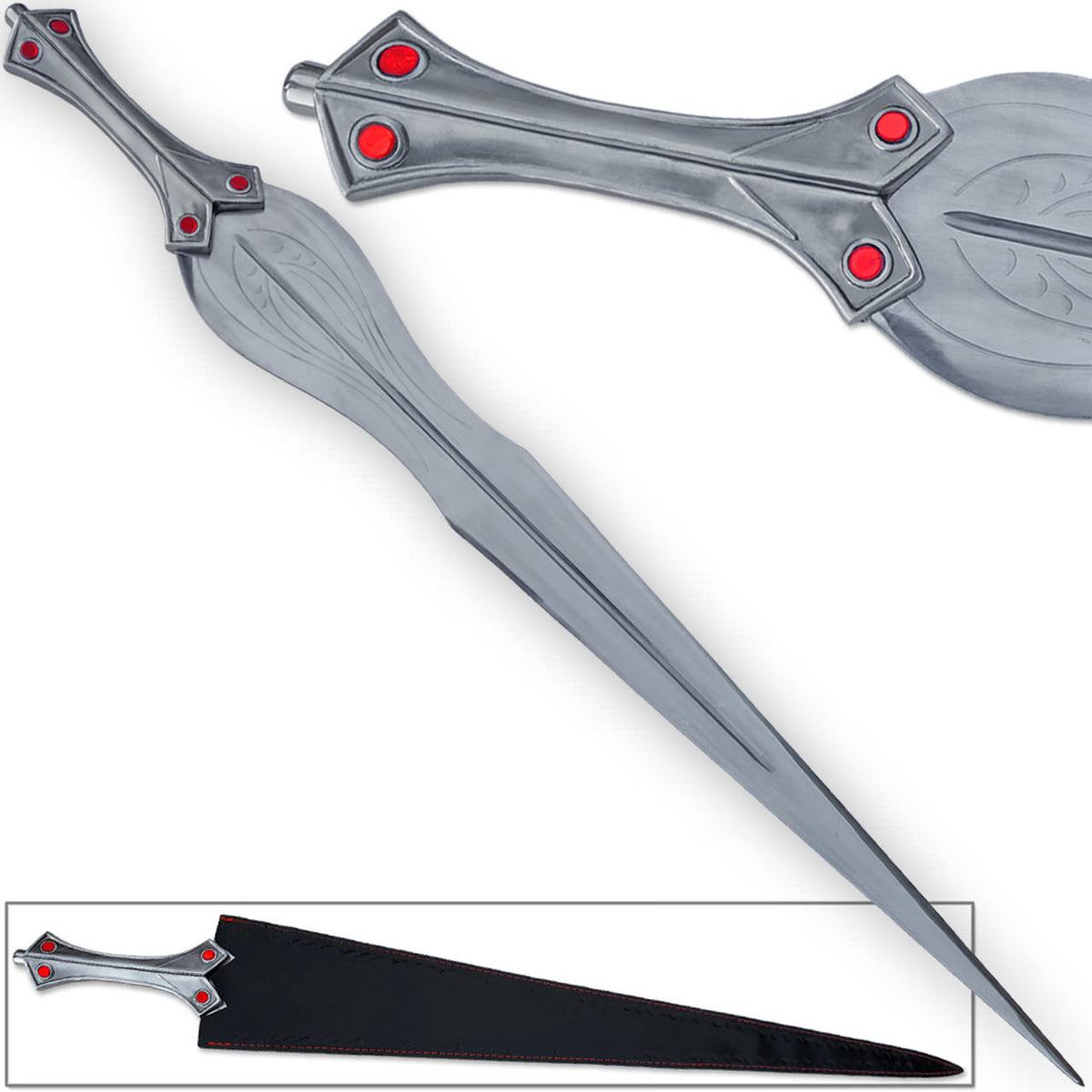 Troy The Achilles Sword With Sheath - Tophatter's Guns'N'Weapons Store - FREE SHIPPING Collectible Weapons - Tophatter Daily Deals