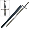 38 Inch Excalibur Sword With Leather Sheath - Tophatter's Army Products & Self Defense Collectible Weapons - Tophatter Daily Deals