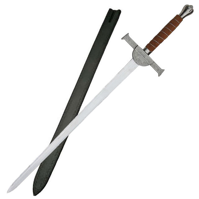 Macleod Clansman Connor Longsword Replica - Tophatter's Guns'N'Weapons Store - FREE SHIPPING Collectible Weapons - Tophatter Daily Deals