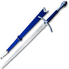 Fantasy Glamdring Replica Sword With Blue Leather Wood Scabbard - Tophatter's Army Products & Self Defense Collectible Weapons - Tophatter Daily Deals