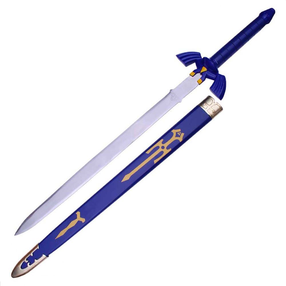 Legend of Zelda Ocarina of Time Master Sword With Scabbard - TOPHATTER'S ARMORY DEALS Collectible Weapons - Tophatter Daily Deals