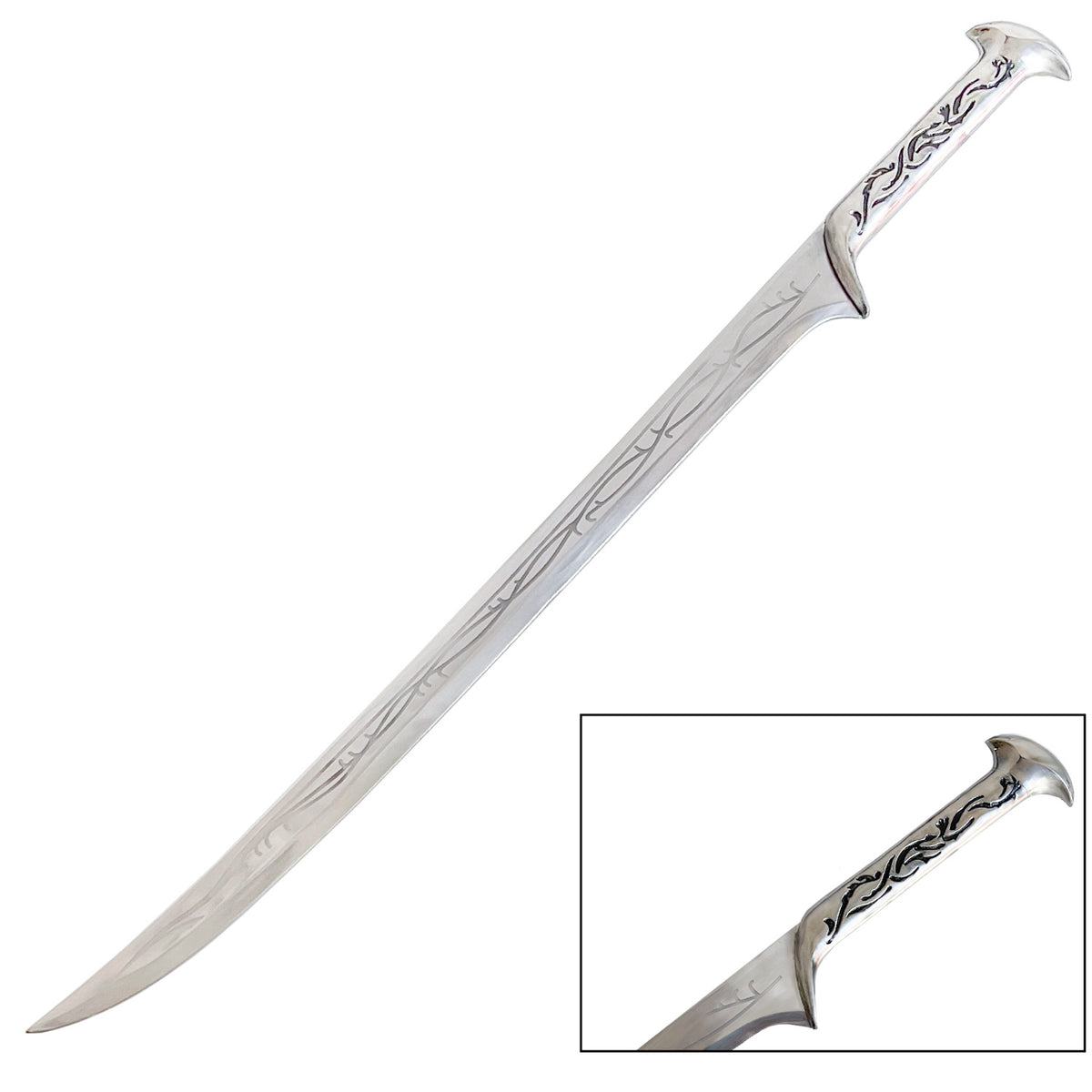 Sword of ElvenKing Movie Replica Handmade Sword - TOPHATTER'S ARMORY DEALS Collectible Weapons - Tophatter Daily Deals