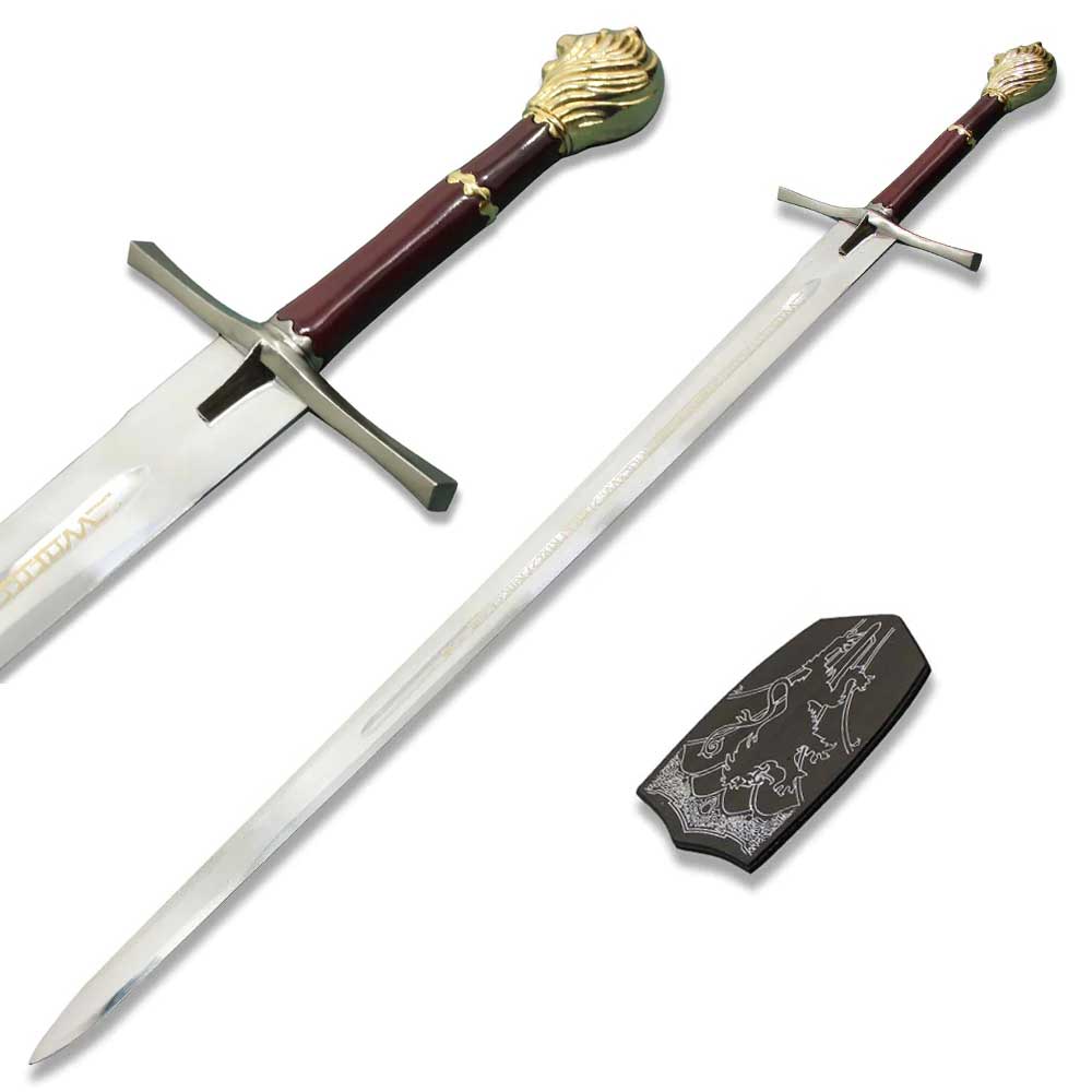 Chronicles Of Narnia Prince Sword Replica Gold Edition - Tophatter's Inc. Weapons Store Online Collectible Weapons - Tophatter Daily Deals