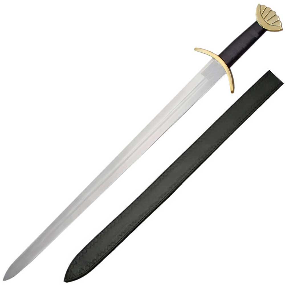 Brass Noble Savage Viking Combat Sword - TOPHATTER'S ARMORY DEALS Collectible Weapons - Tophatter Daily Deals