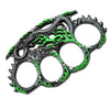 Serpent Dragon Flame Knuckles - Tophatter's Army Products & Self Defense Collectible Weapons - Tophatter Daily Deals