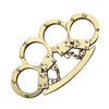 Gold Hancuff Knuckles Paperweight - Tophatter's Army Products & Self Defense Collectible Weapons - Tophatter Daily Deals