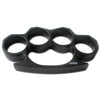 Black Four Finger Hole Knuckle Paper Weight Palm Grip - TOPHATTER'S ARMORY DEALS Collectible Weapons - Tophatter Daily Deals