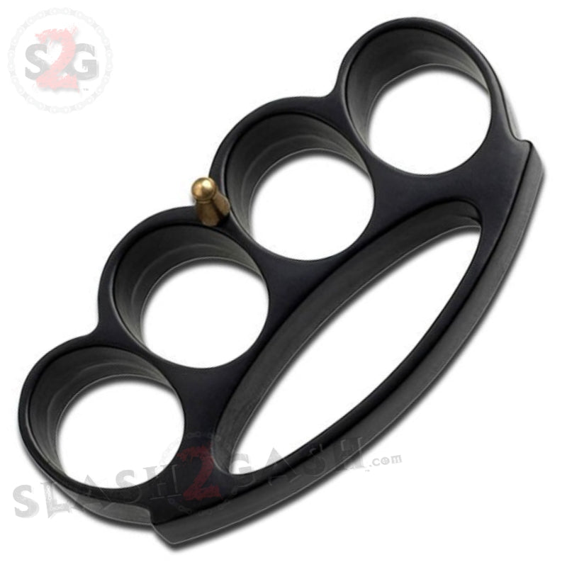 Fat Boy Extra Thick Buckle & Paperweight - Black Chubby Chunk Knuckles Belt Buckle - Tophatter Daily Deals