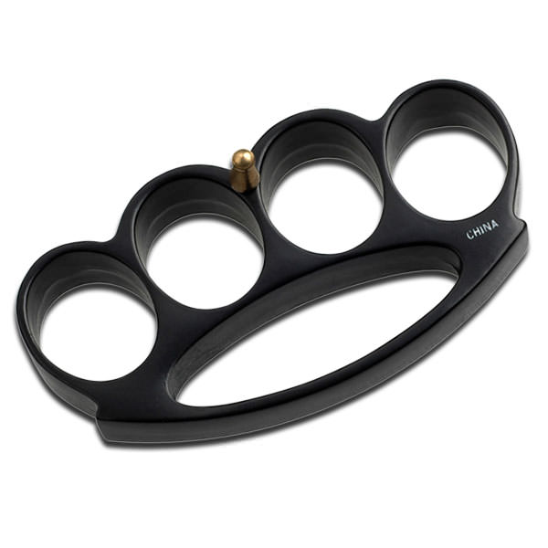 Chubby Chunk Paperweight Black Belt Knuckle Buckle - Tophatter's Guns'N'Weapons Store Collectible Weapons - Tophatter Daily Deals