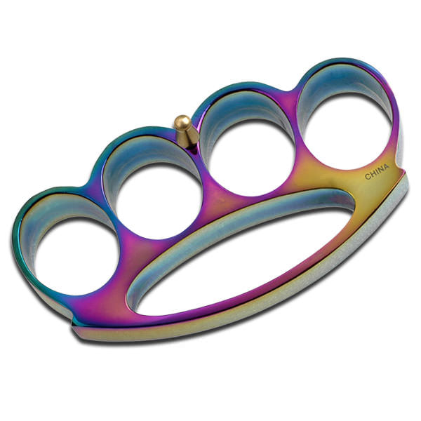 Heavy Duty Paperweight Titanium Belt Knuckle Buckle Collectible Weapons - Tophatter Daily Deals