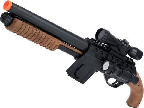Mossberg Licensed M500 Magazine-Fed Airsoft Shotgun Package - Tophatter Daily Deals