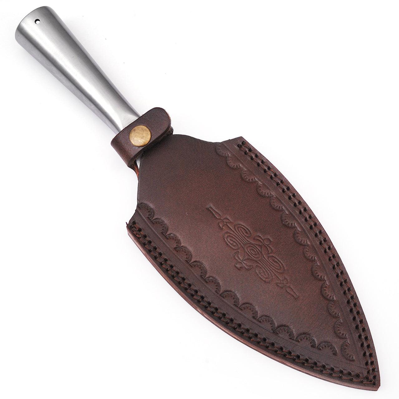 Norse Viking Leaf Long Spear Head High Carbon Steel outdoor gear - Tophatter Daily Deals