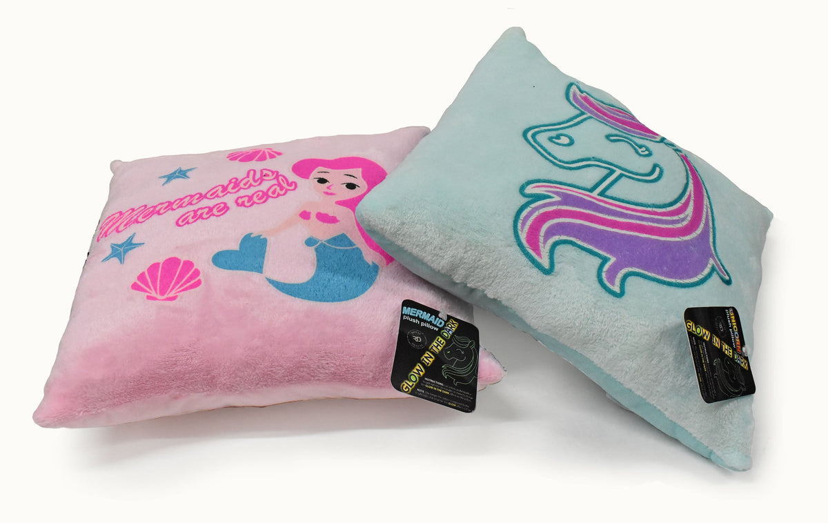Glow in the Dark Blankets & Pillows Pillow Bedding - Tophatter Daily Deals
