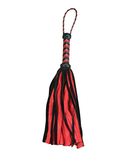 Plesur 17" Suede & Fluffy Faux Fur Tails Floggers - Tophatter Daily Deals