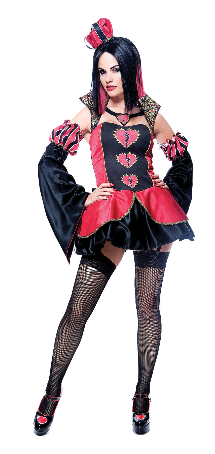 Women's Queen Of Broken Hearts Costume Womens Halloween Costumes - Tophatter Daily Deals