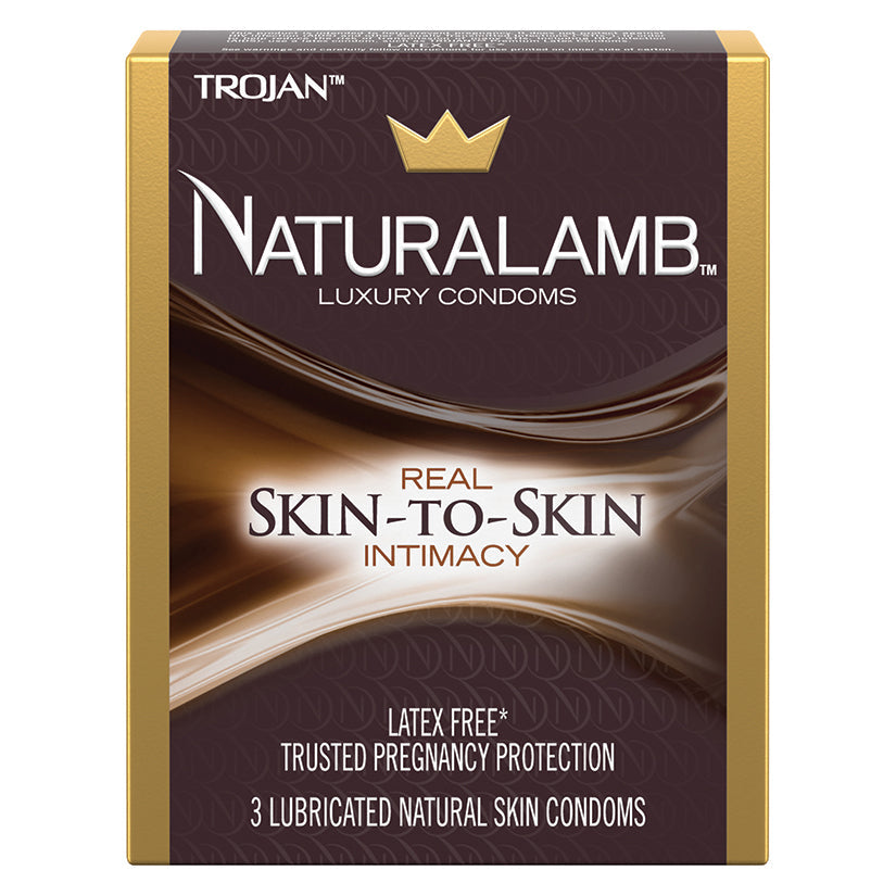 Trojan Naturalamb Luxury Condoms - 3 Pack - Tophatter Daily Deals