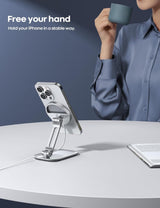 Ultimate MagSafe Charging Dock Stand: Sleek Design, Secure Hold, Effortless Charging Computer Accessories - Tophatter Daily Deals