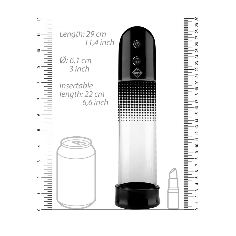 Pumped Automatic Luv – Silicone Sleeve Penis Pump 20cm Length 6cm Diameter > Pumps > Penis Pumps Electric - Tophatter Daily Deals
