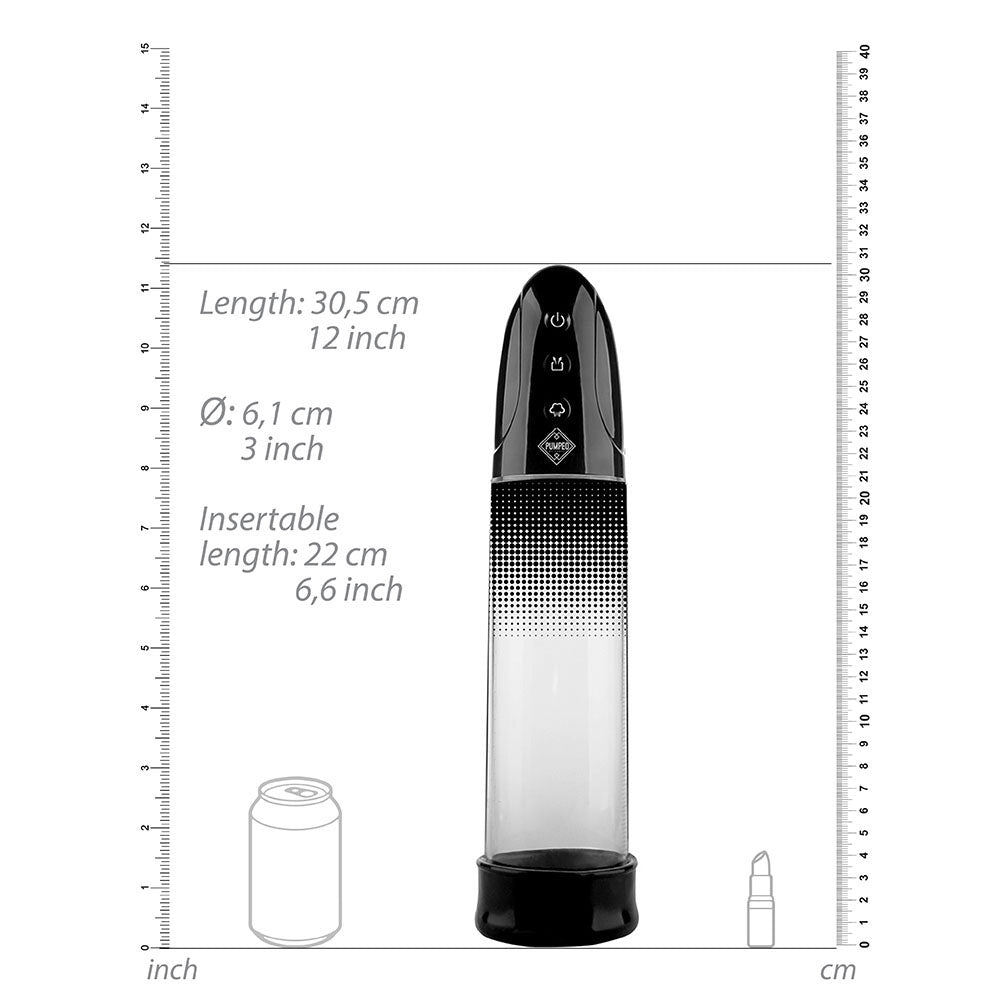 Luv Pump Automatic Rechargeable Silicone Pump – 7.8 Inch Cylinder Pump > Pumps > Penis Pumps Electric - Tophatter Daily Deals