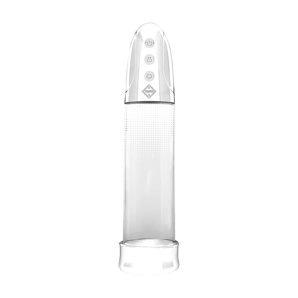 Pumped Automatic Rechargeable Silicone Pump – 7.8 Inch Cylinder Pump > Pumps > Penis Pumps Electric - Tophatter Daily Deals