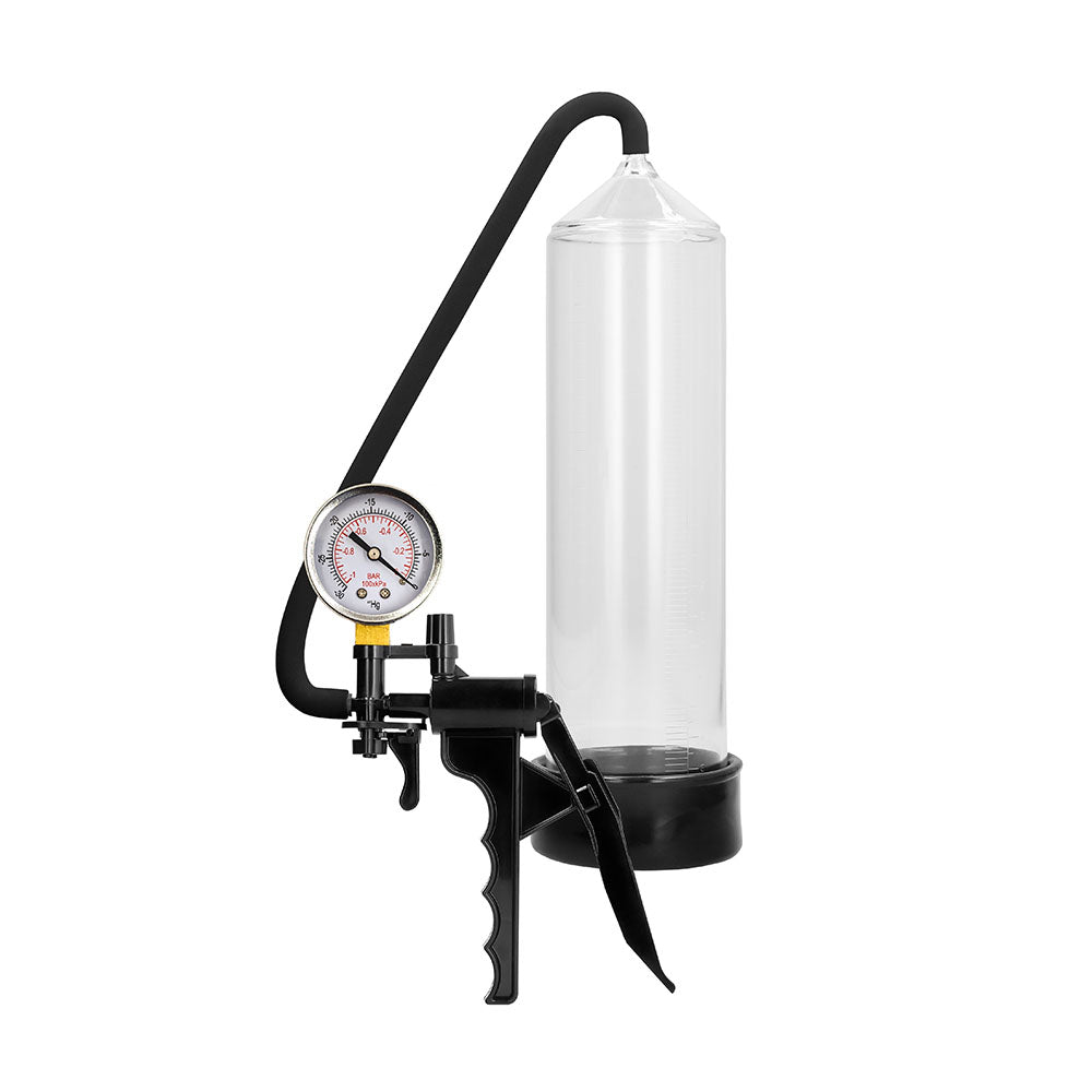 Elite Beginner Pump with PSI Gauge – 9 Inch Silicone Sleeve Pump > Pumps > Penis Pumps - Tophatter Daily Deals